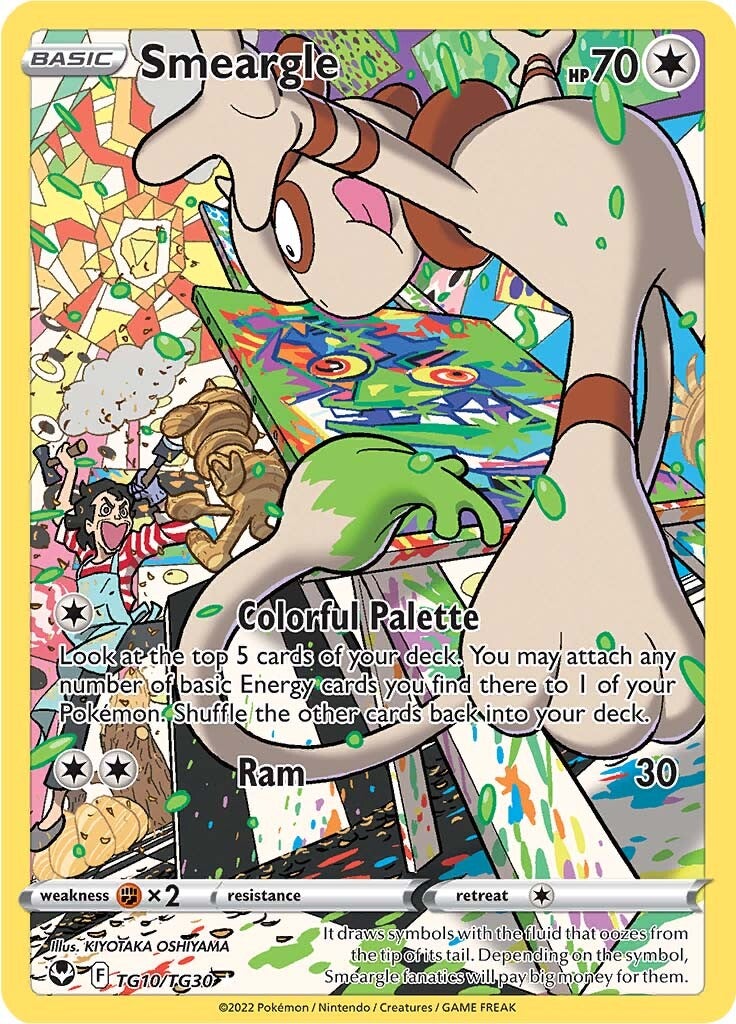 Smeargle (TG10/TG30) [Sword & Shield: Silver Tempest] | Play N Trade Winnipeg