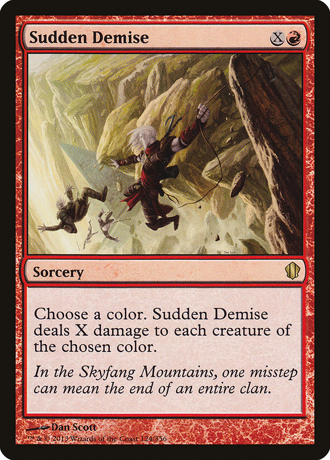 Sudden Demise [Commander 2013] | Play N Trade Winnipeg