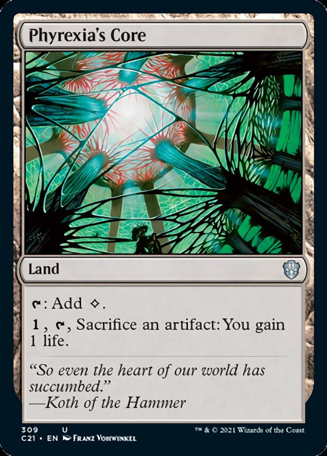 Phyrexia's Core [Commander 2021] | Play N Trade Winnipeg