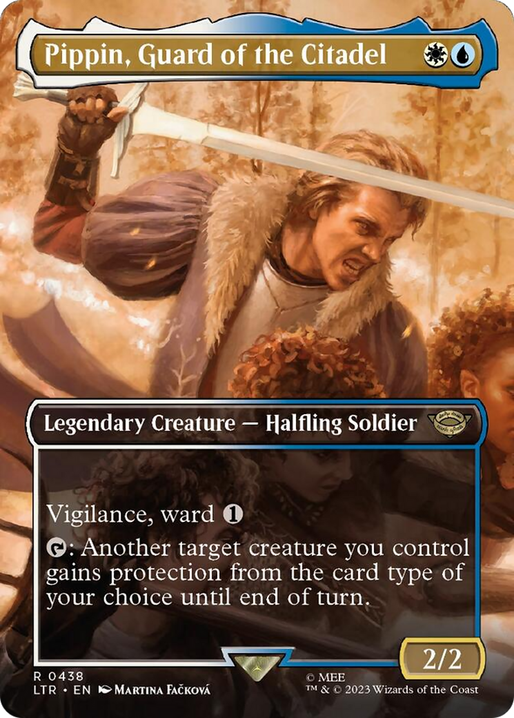 Pippin, Guard of the Citadel (Borderless Alternate Art) [The Lord of the Rings: Tales of Middle-Earth] | Play N Trade Winnipeg