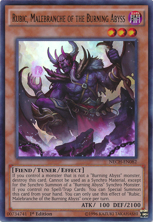 Rubic, Malebranche of the Burning Abyss [NECH-EN082] Ultra Rare | Play N Trade Winnipeg