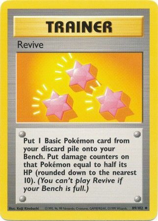 Revive (89/102) [Base Set Unlimited] | Play N Trade Winnipeg