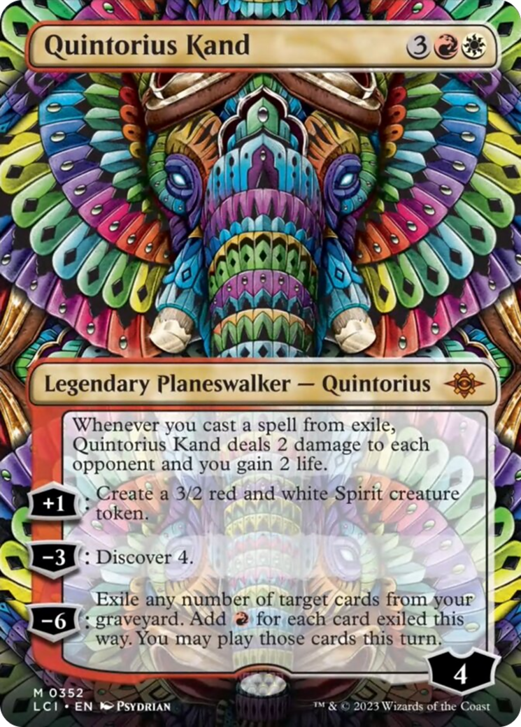 Quintorius Kand (0352) (Borderless) [The Lost Caverns of Ixalan] | Play N Trade Winnipeg