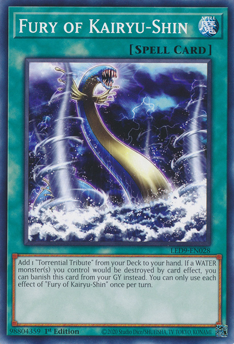 Fury of Kairyu-Shin [LED9-EN028] Common | Play N Trade Winnipeg