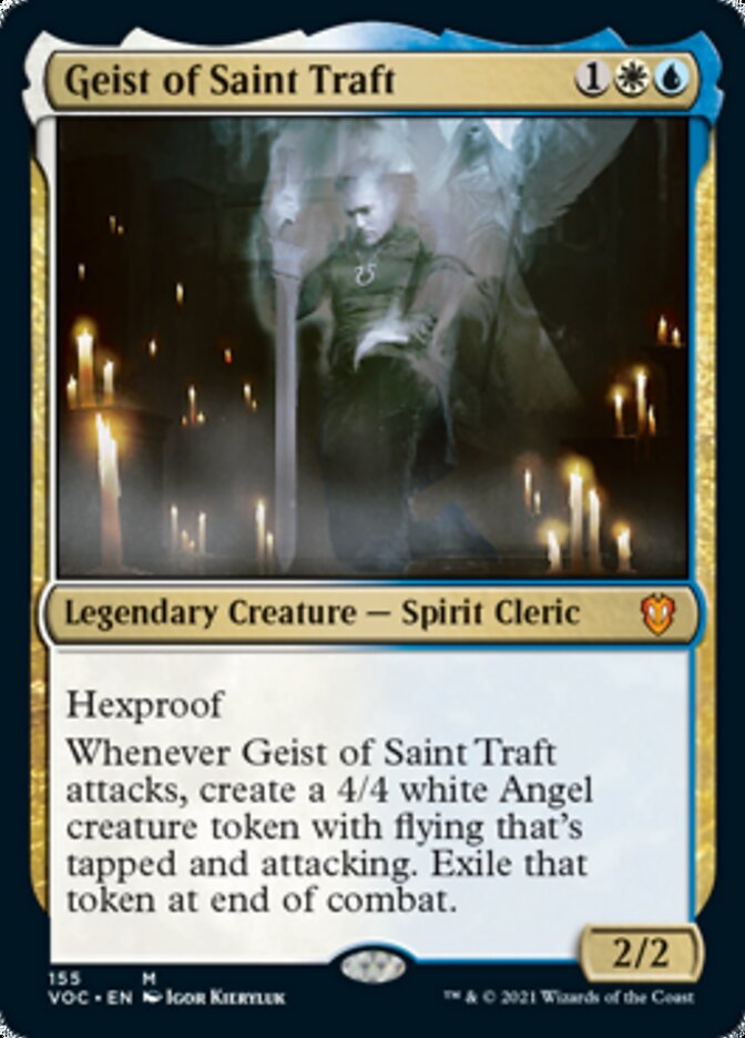 Geist of Saint Traft [Innistrad: Crimson Vow Commander] | Play N Trade Winnipeg