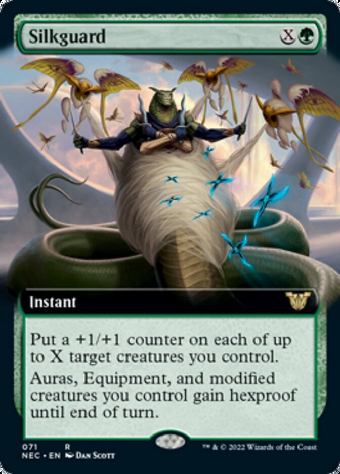 Silkguard (Extended) [Kamigawa: Neon Dynasty Commander] | Play N Trade Winnipeg