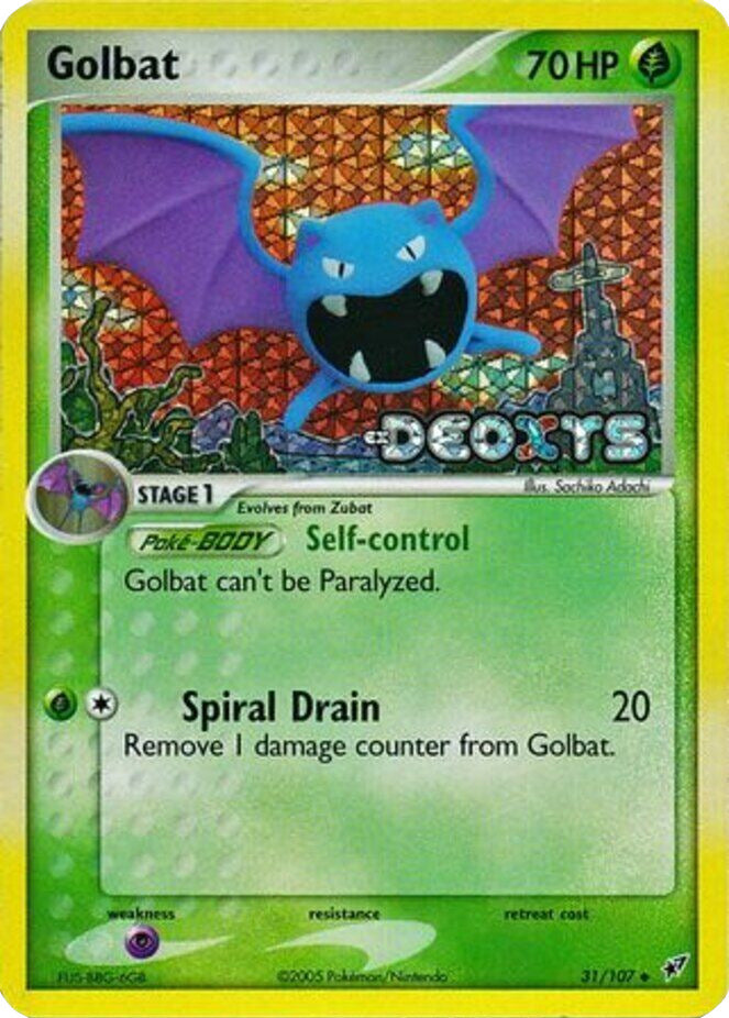 Golbat (31/107) (Stamped) [EX: Deoxys] | Play N Trade Winnipeg