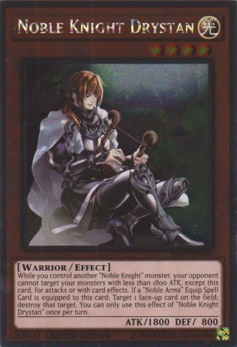 Noble Knight Drystan [NKRT-EN008] Platinum Rare | Play N Trade Winnipeg