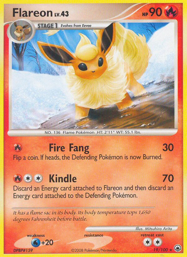 Flareon (19/100) [Diamond & Pearl: Majestic Dawn] | Play N Trade Winnipeg