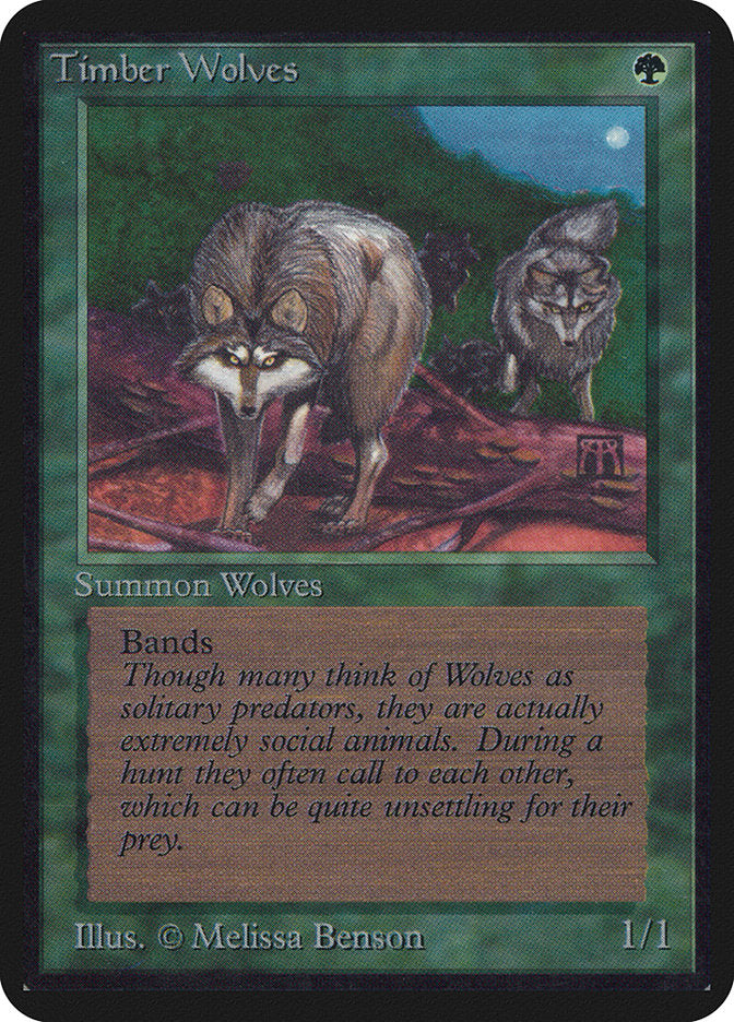 Timber Wolves [Limited Edition Alpha] | Play N Trade Winnipeg