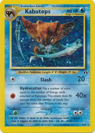 Kabutops (6/75) [Neo Discovery Unlimited] | Play N Trade Winnipeg