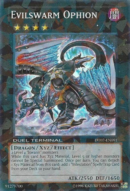 Evilswarm Ophion [DT07-EN091] Super Rare | Play N Trade Winnipeg