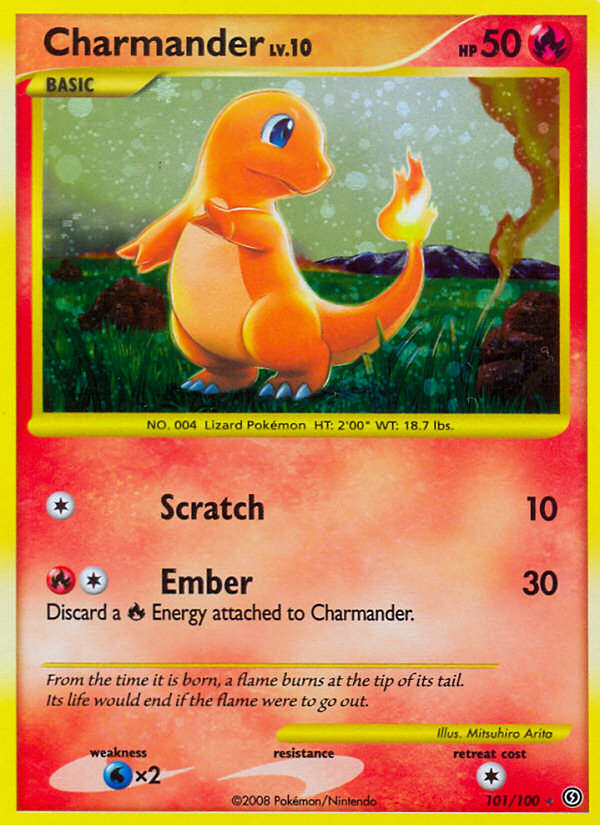 Charmander (101/100) [Diamond & Pearl: Stormfront] | Play N Trade Winnipeg