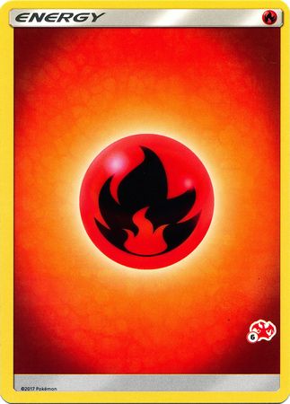 Fire Energy (Charizard Stamp #6) [Battle Academy 2020] | Play N Trade Winnipeg