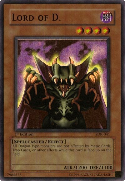 Lord of D. [SDK-041] Super Rare | Play N Trade Winnipeg