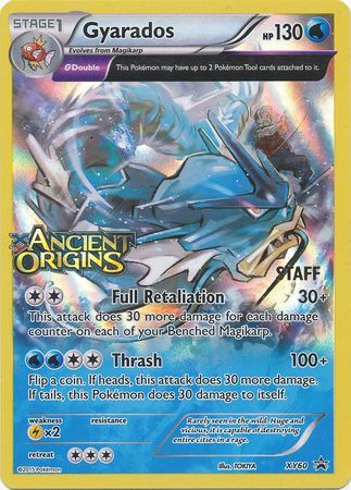 Gyarados (XY60) (Staff) [XY: Black Star Promos] | Play N Trade Winnipeg