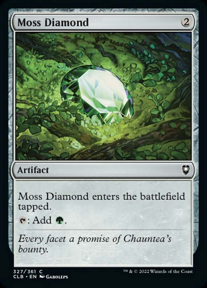 Moss Diamond [Commander Legends: Battle for Baldur's Gate] | Play N Trade Winnipeg