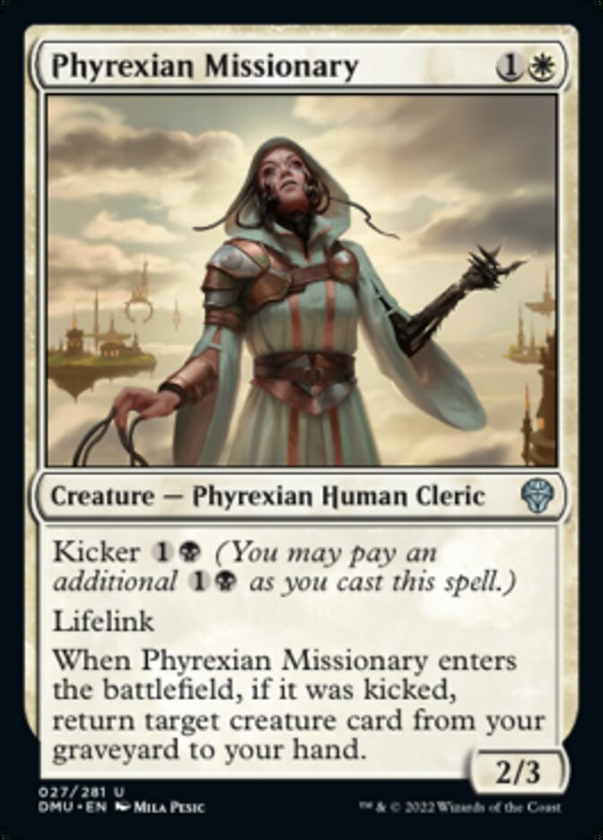 Phyrexian Missionary [Dominaria United] | Play N Trade Winnipeg