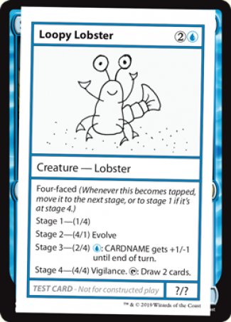 Loopy Lobster (2021 Edition) [Mystery Booster Playtest Cards] | Play N Trade Winnipeg