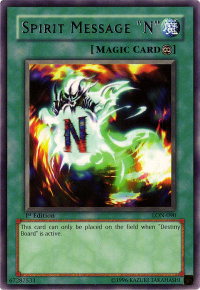 Spirit Message "N" [LON-090] Rare | Play N Trade Winnipeg