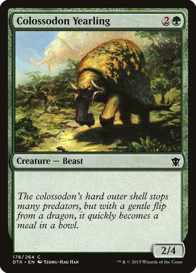 Colossodon Yearling [Dragons of Tarkir] | Play N Trade Winnipeg