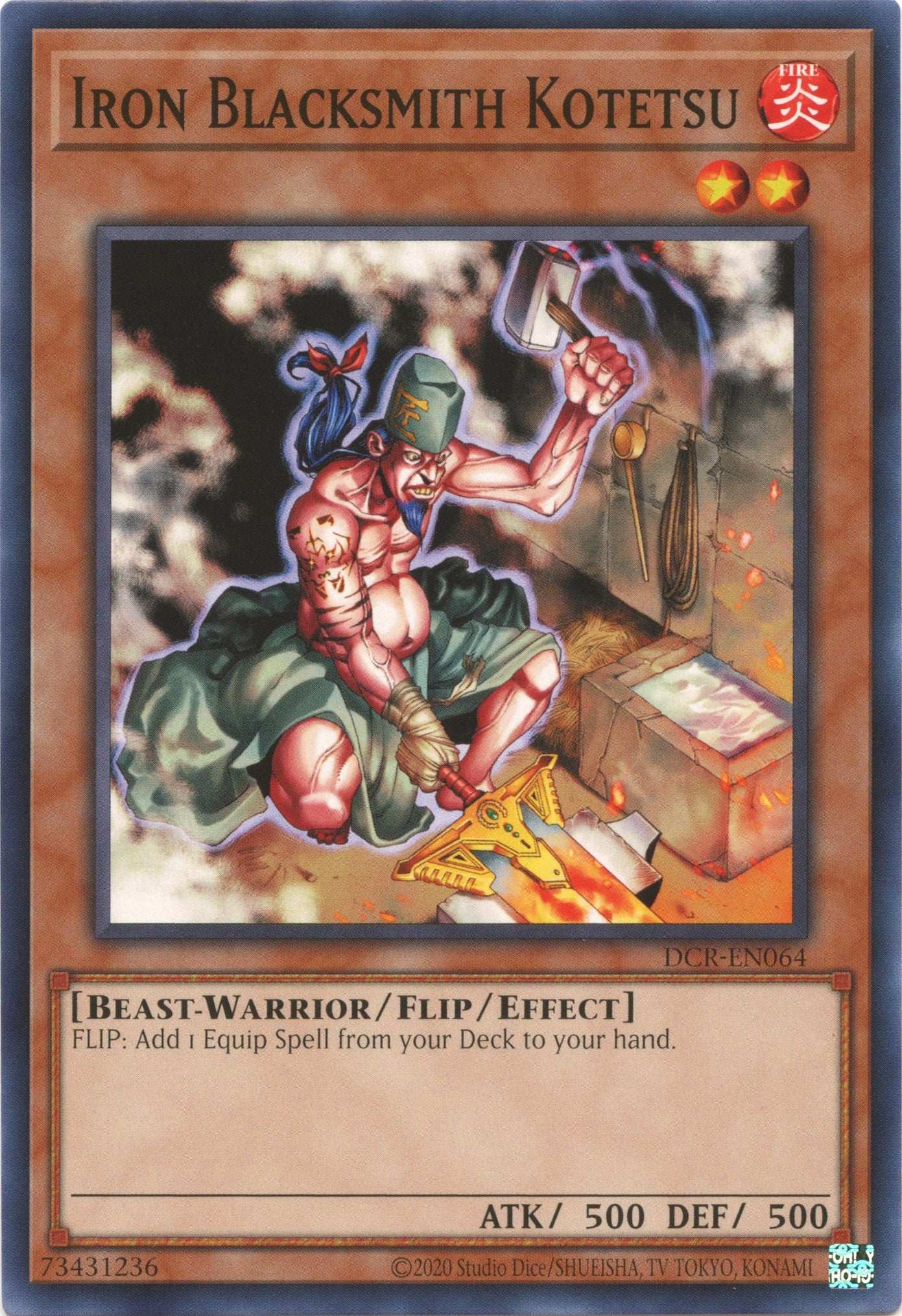 Iron Blacksmith Kotetsu (25th Anniversary) [DCR-EN064] Common | Play N Trade Winnipeg