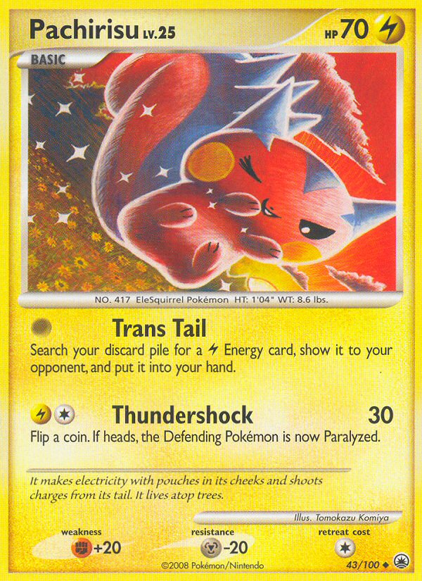 Pachirisu (43/100) [Diamond & Pearl: Majestic Dawn] | Play N Trade Winnipeg