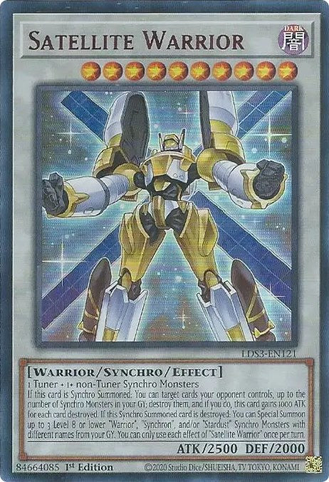 Satellite Warrior (Red) [LDS3-EN121] Ultra Rare | Play N Trade Winnipeg