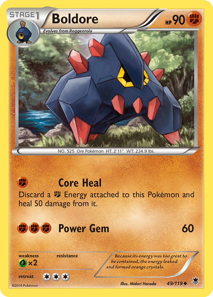 Boldore (49/119) [XY: Phantom Forces] | Play N Trade Winnipeg