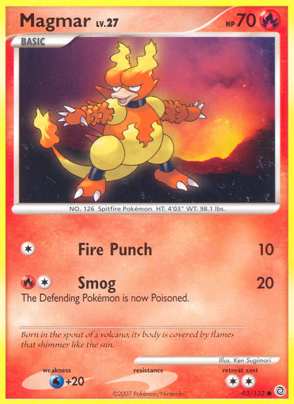 Magmar (93/132) [Diamond & Pearl: Secret Wonders] | Play N Trade Winnipeg