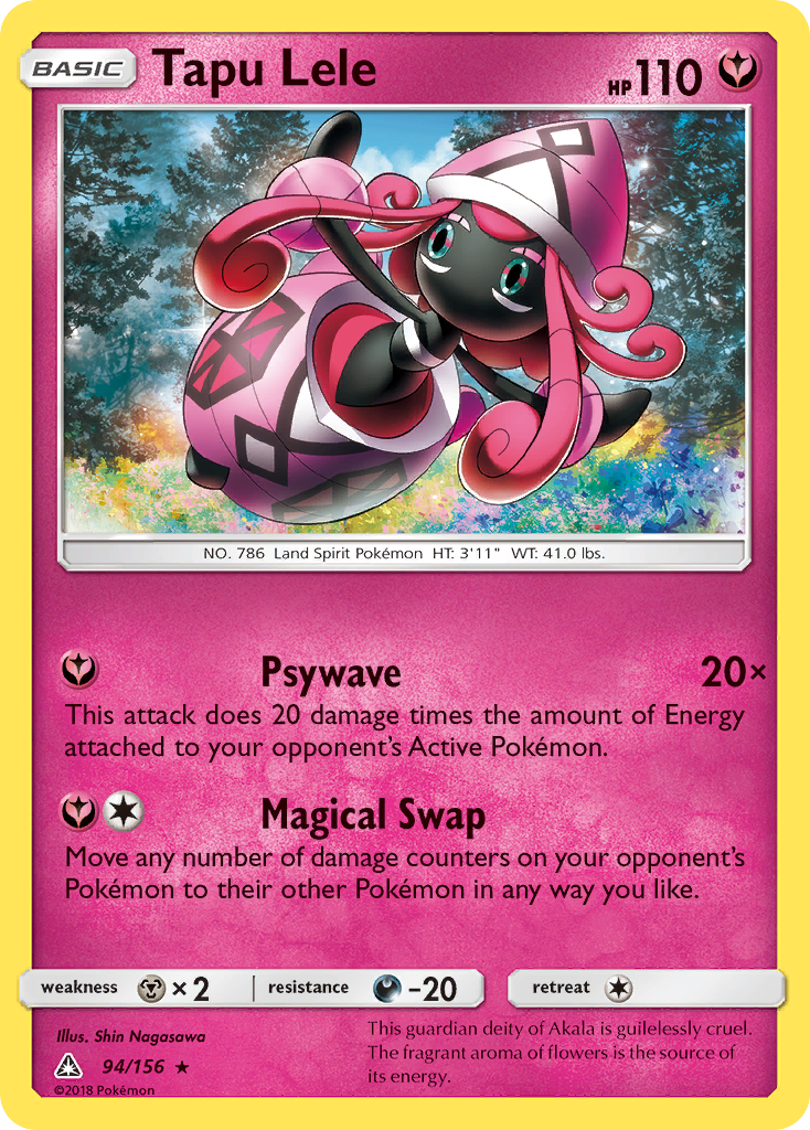 Tapu Lele (94/156) [Sun & Moon: Ultra Prism] | Play N Trade Winnipeg