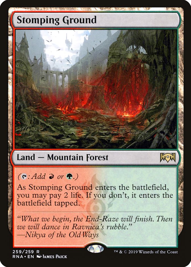 Stomping Ground [Ravnica Allegiance] | Play N Trade Winnipeg