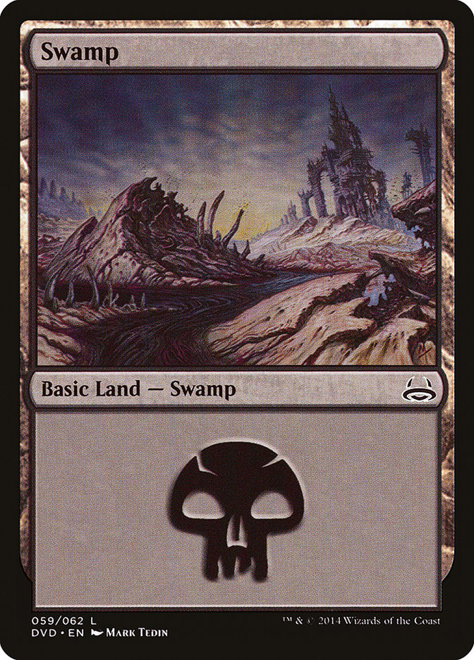 Swamp (59) (Divine vs. Demonic) [Duel Decks Anthology] | Play N Trade Winnipeg