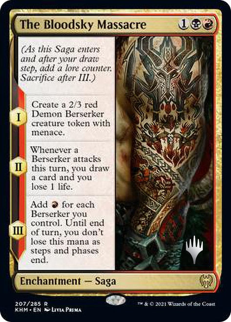 The Bloodsky Massacre [Kaldheim Promos] | Play N Trade Winnipeg