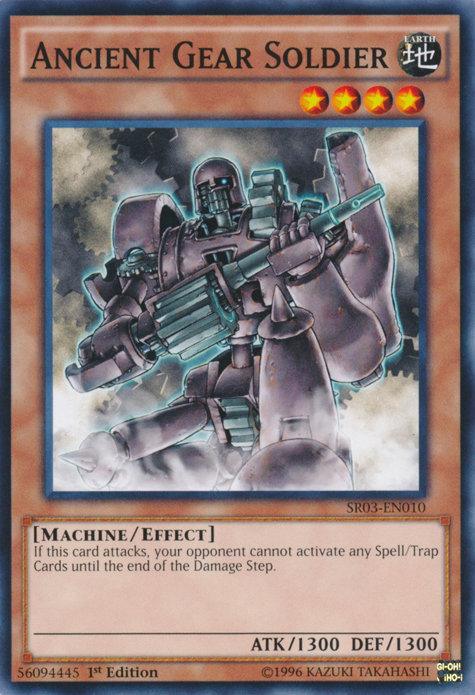 Ancient Gear Soldier [SR03-EN010] Common | Play N Trade Winnipeg