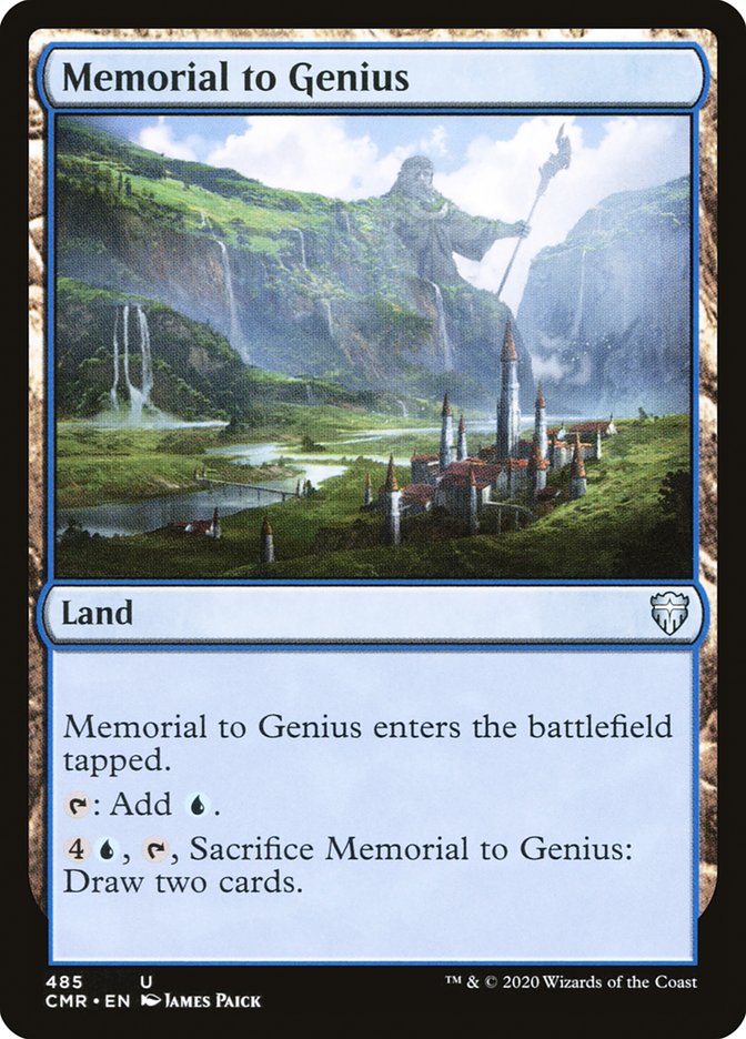 Memorial to Genius [Commander Legends] | Play N Trade Winnipeg