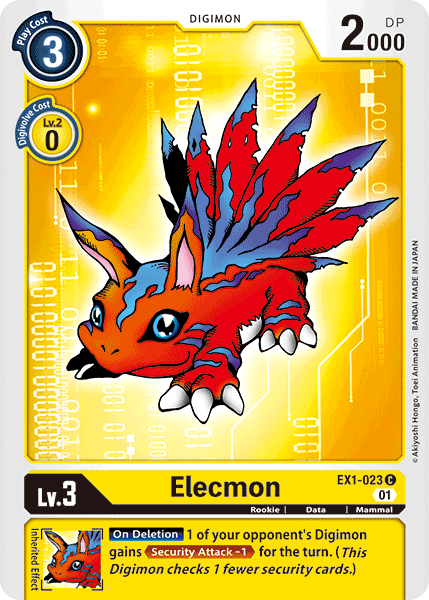 Elecmon [EX1-023] [Classic Collection] | Play N Trade Winnipeg