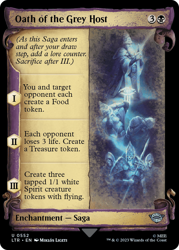 Oath of the Grey Host [The Lord of the Rings: Tales of Middle-Earth Showcase Scrolls] | Play N Trade Winnipeg