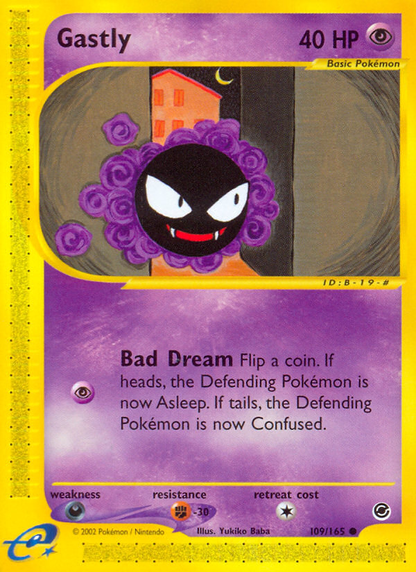 Gastly (109/165) [Expedition: Base Set] | Play N Trade Winnipeg