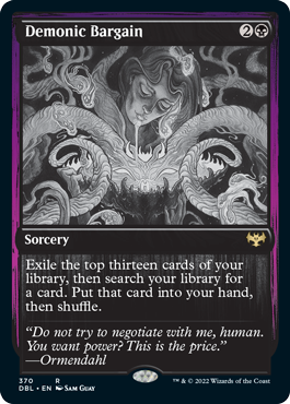 Demonic Bargain [Innistrad: Double Feature] | Play N Trade Winnipeg