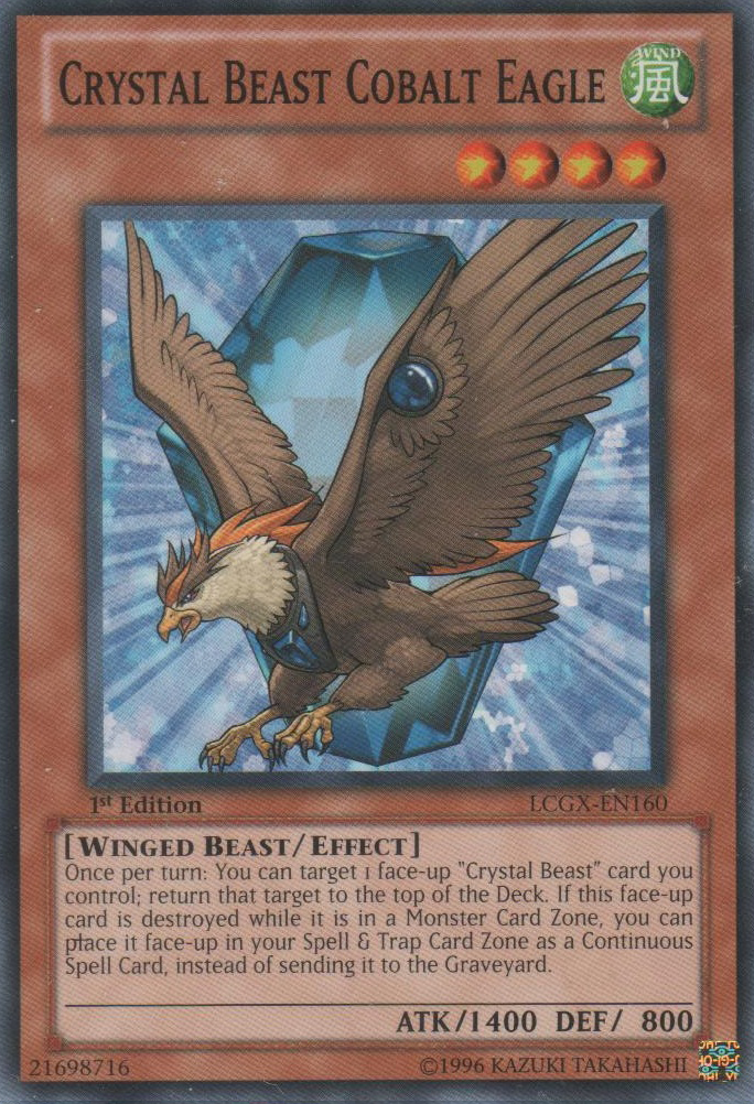 Crystal Beast Cobalt Eagle [LCGX-EN160] Common | Play N Trade Winnipeg