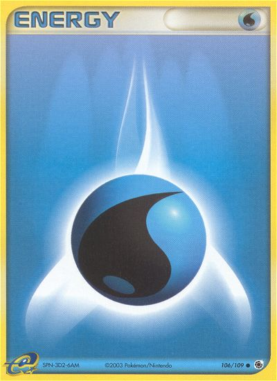 Water Energy (106/109) [EX: Ruby & Sapphire] | Play N Trade Winnipeg