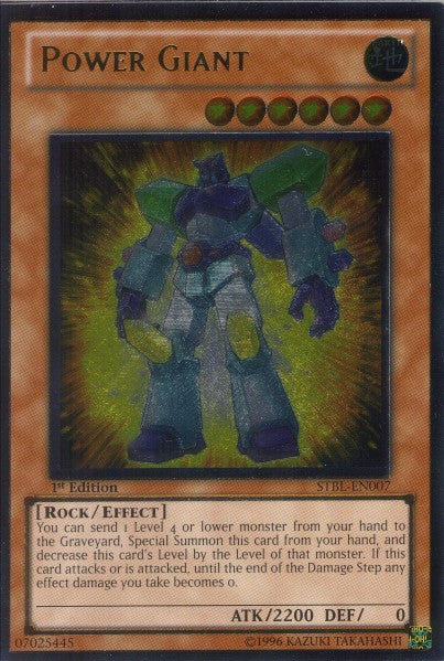 Power Giant [STBL-EN007] Ultimate Rare | Play N Trade Winnipeg