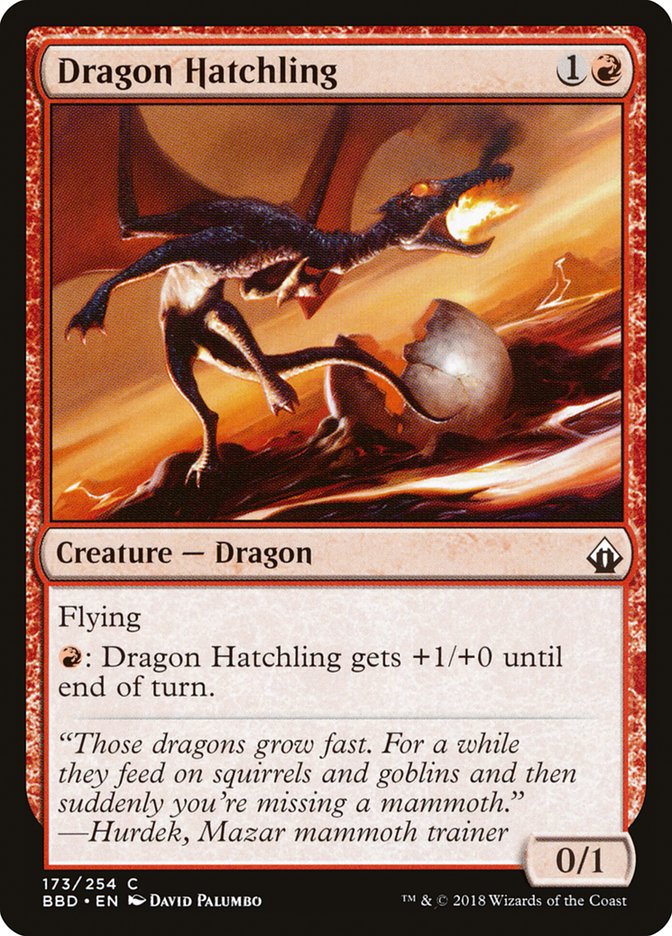 Dragon Hatchling [Battlebond] | Play N Trade Winnipeg