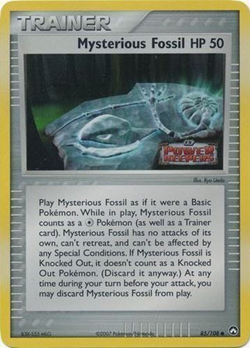 Mysterious Fossil (85/108) (Stamped) [EX: Power Keepers] | Play N Trade Winnipeg