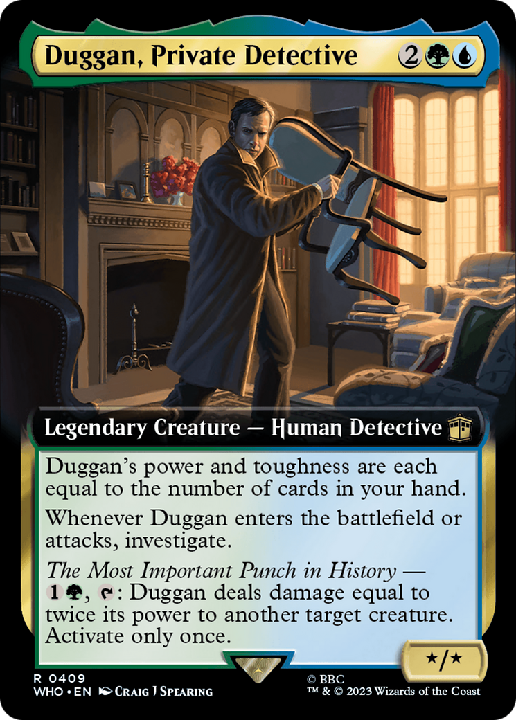 Duggan, Private Detective (Extended Art) [Doctor Who] | Play N Trade Winnipeg