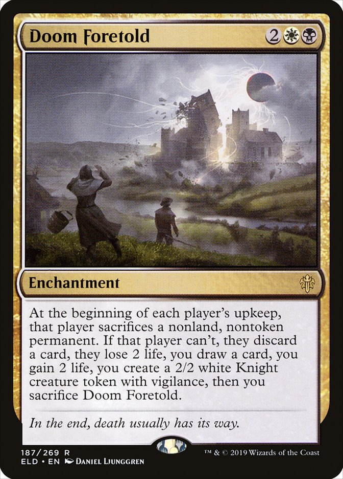 Doom Foretold [Throne of Eldraine] | Play N Trade Winnipeg
