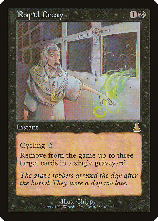 Rapid Decay [Urza's Destiny] | Play N Trade Winnipeg