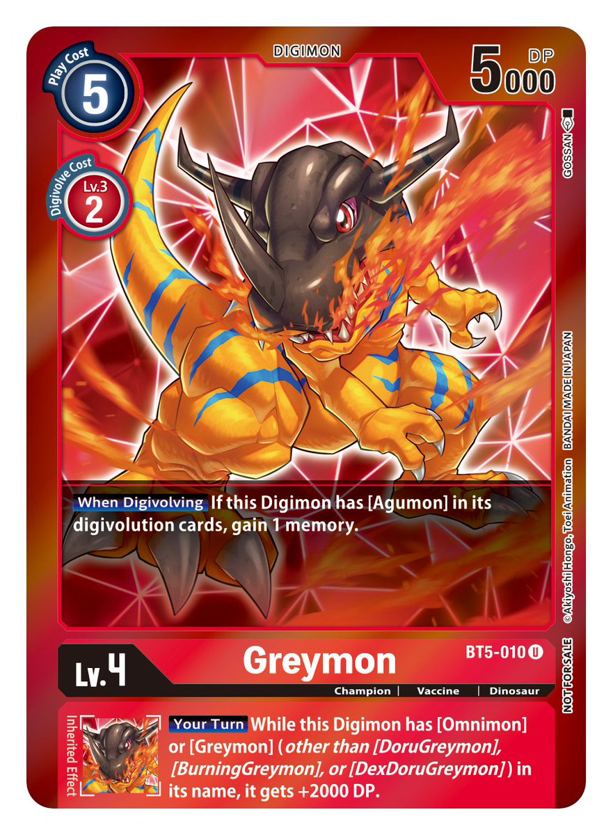 Greymon [BT5-010] (Event Pack 2) [Battle of Omni] | Play N Trade Winnipeg