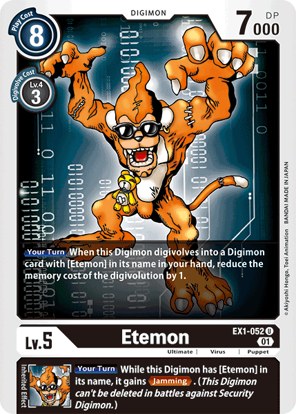 Etemon [EX1-052] [Classic Collection] | Play N Trade Winnipeg